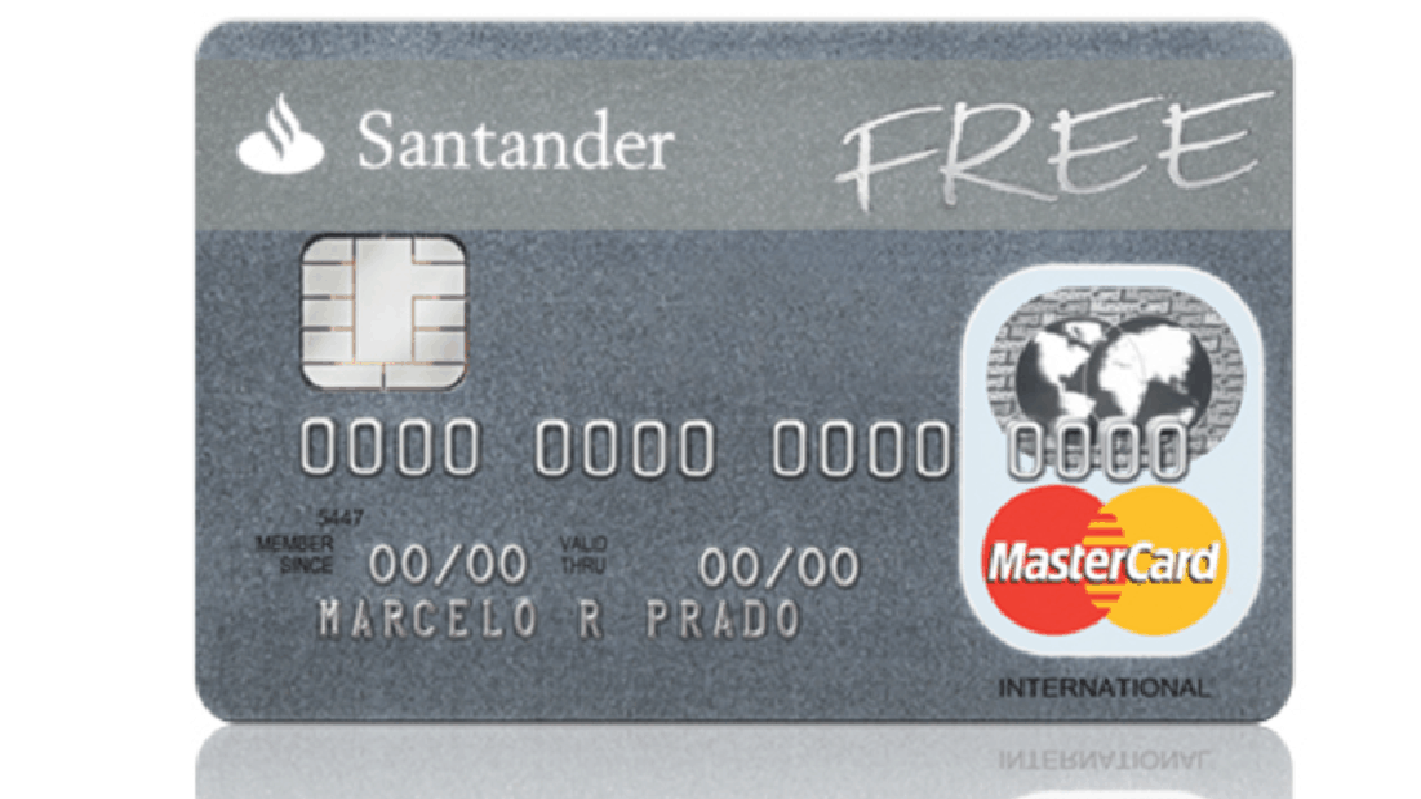 cartão-santander-free